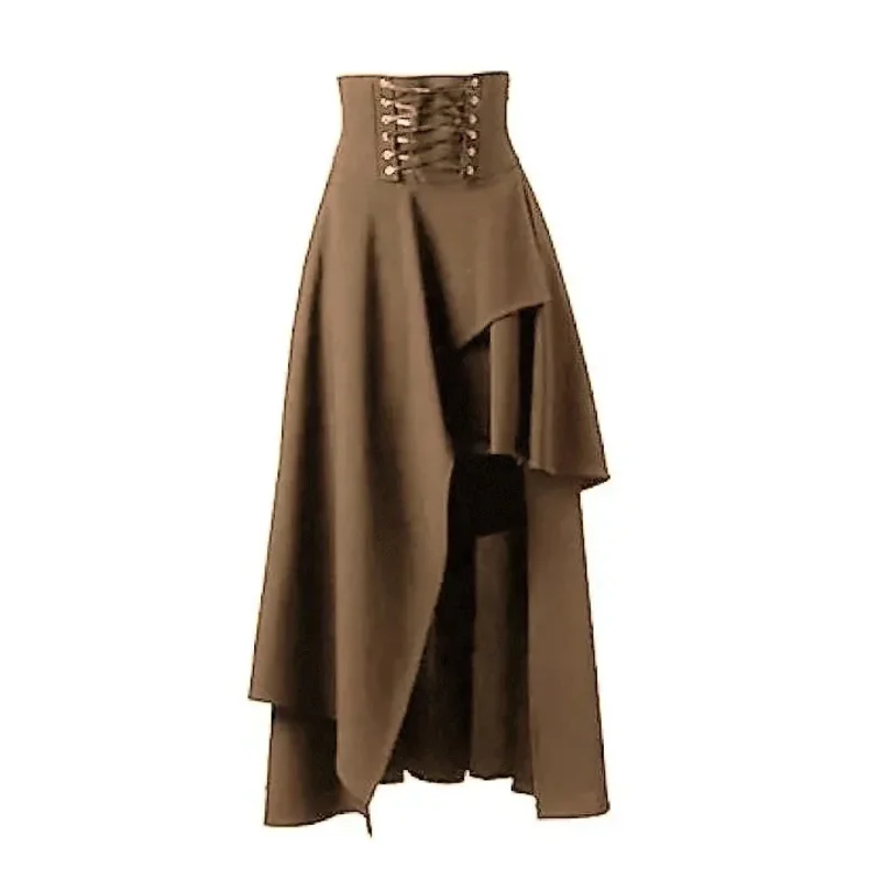 Medieval Renaissance Gothic Steampunk Skirt For Women Pirate Costumes Halloween Carnival Party Vintage Dress Up Hem Maxi Skirt
Medieval Renaissance Gothic Steampunk Skirt For Women Pirate Costumes Halloween Carnival Party Vintage Dress Up Hem Maxi Skirt