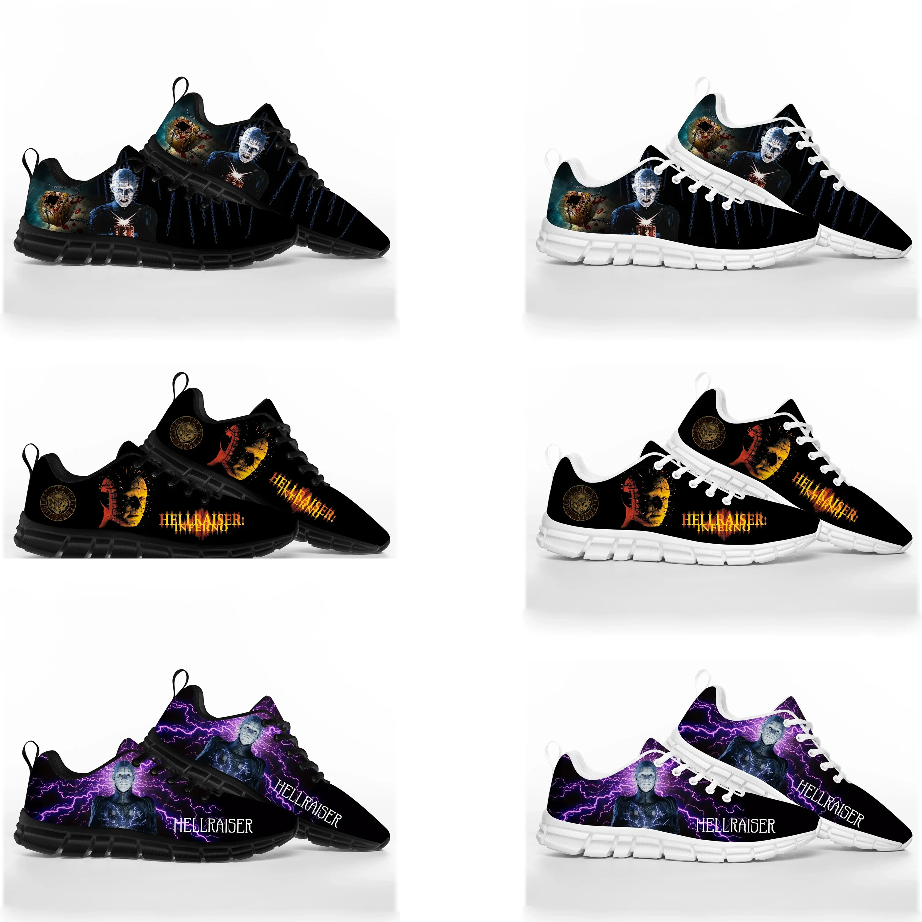 Hellraiser Movie Pinhead Horror Halloween Sports Shoes Mens Womens Teenager Breathable Sneakers Custom Quality Couple Shoes
Hellraiser Movie Pinhead Horror Halloween Sports Shoes Mens Womens Teenager Breathable Sneakers Custom Quality Couple Shoes