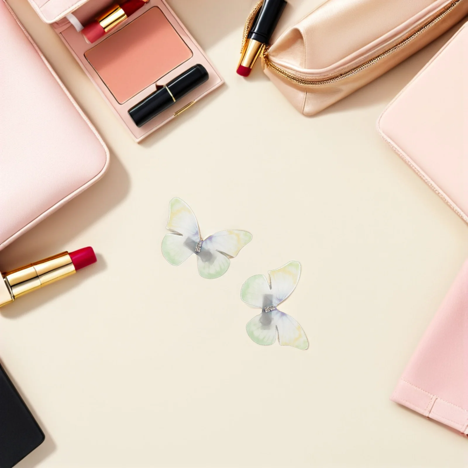 50pcs Thin Chiffon Butterfly Hair Clips Double Layered 3D Lightweight Non-Slip Barrettes For Women Salon Styling Wedding 
50pcs Thin Chiffon Butterfly Hair Clips Double Layered 3D Lightweight Non-Slip Barrettes For Women Salon Styling Wedding