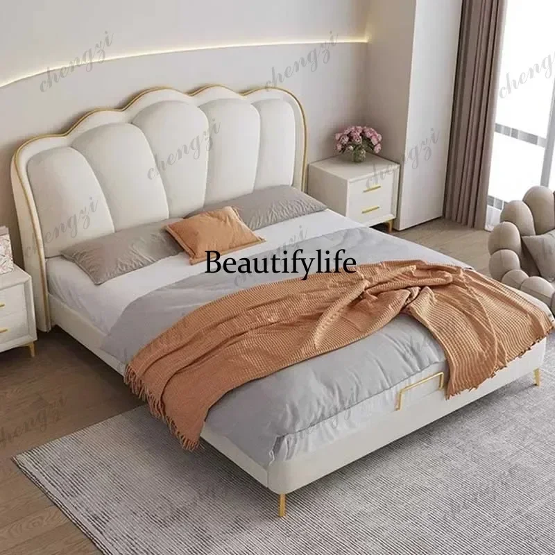 E182 Shelves Queen Size Double Bed King Size Villa Safe White Luxury Twin Bed Frame Headboard Platform Cama De Matrimonio Furnit
E182 Shelves Queen Size Double Bed King Size Villa Safe White Luxury Twin Bed Frame Headboard Platform Cama De Matrimonio Furnit