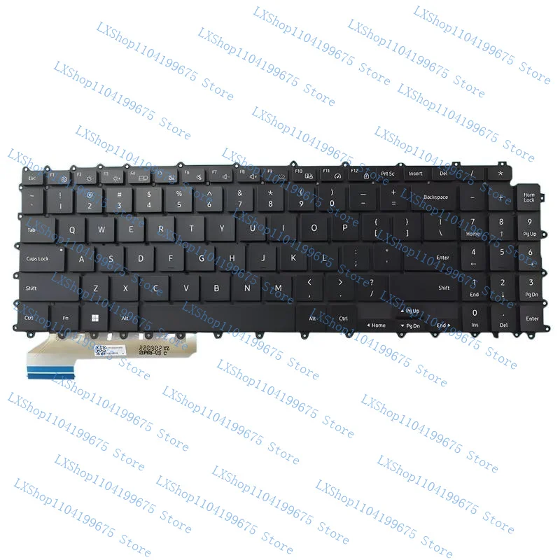 Новая клавиатура для США Samsung Galaxy Book3 NP960QFG NP960XFG NP960XFH BA98-03665A
Новая клавиатура для США Samsung Galaxy Book3 NP960QFG NP960XFG NP960XFH BA98-03665A