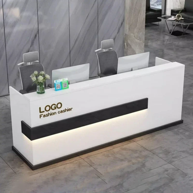 Profissional Exquisite Reception Desks Salon Beauty Italian Luxury Reception Desks Storage Simple Mostrador Commercial Furniture
Profissional Exquisite Reception Desks Salon Beauty Italian Luxury Reception Desks Storage Simple Mostrador Commercial Furniture