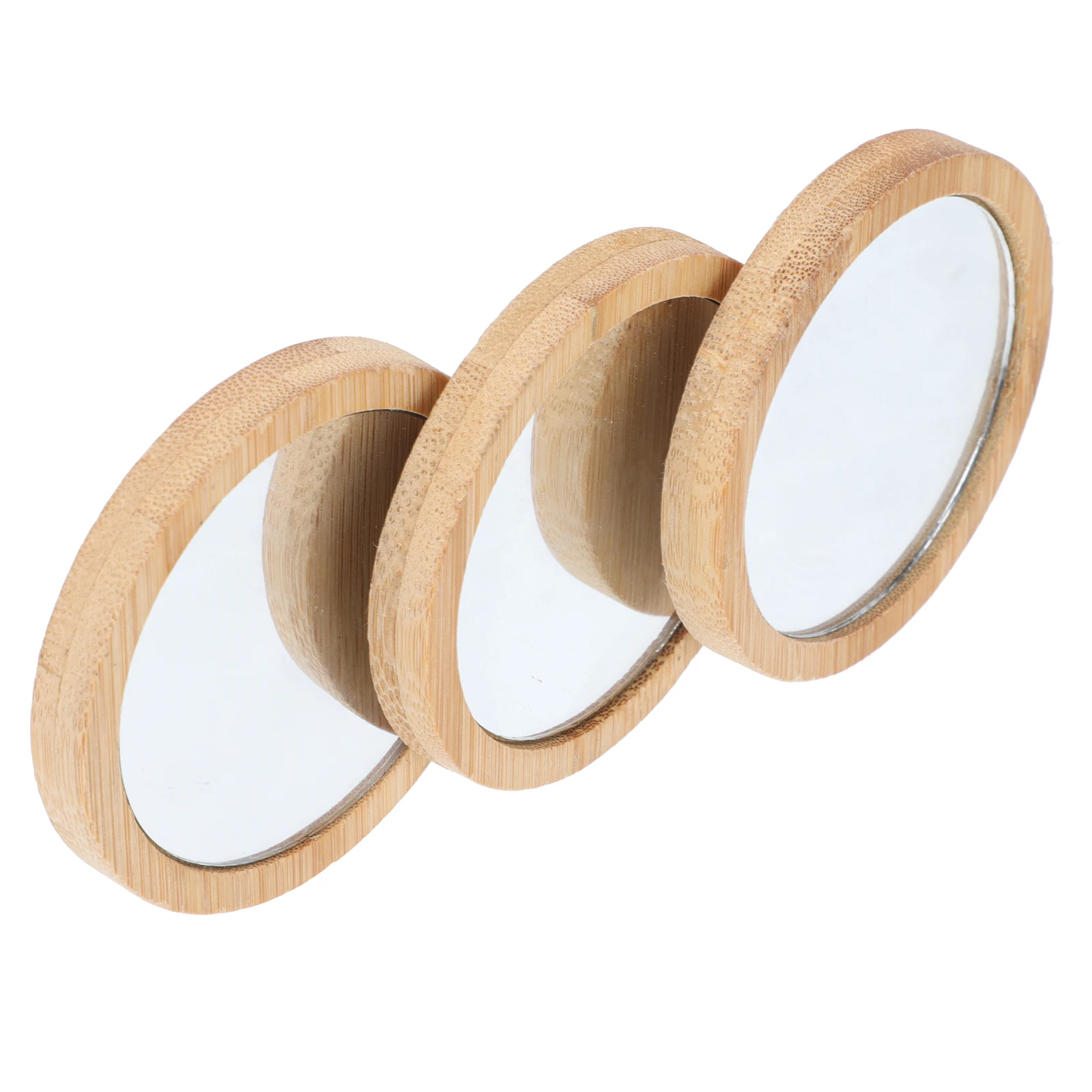 3pcs Portable Small Compact Mirrors Travel Makeup Mirrors For Women Assorted Color Durable Lightweight Round Mirror
3pcs Portable Small Compact Mirrors Travel Makeup Mirrors For Women Assorted Color Durable Lightweight Round Mirror