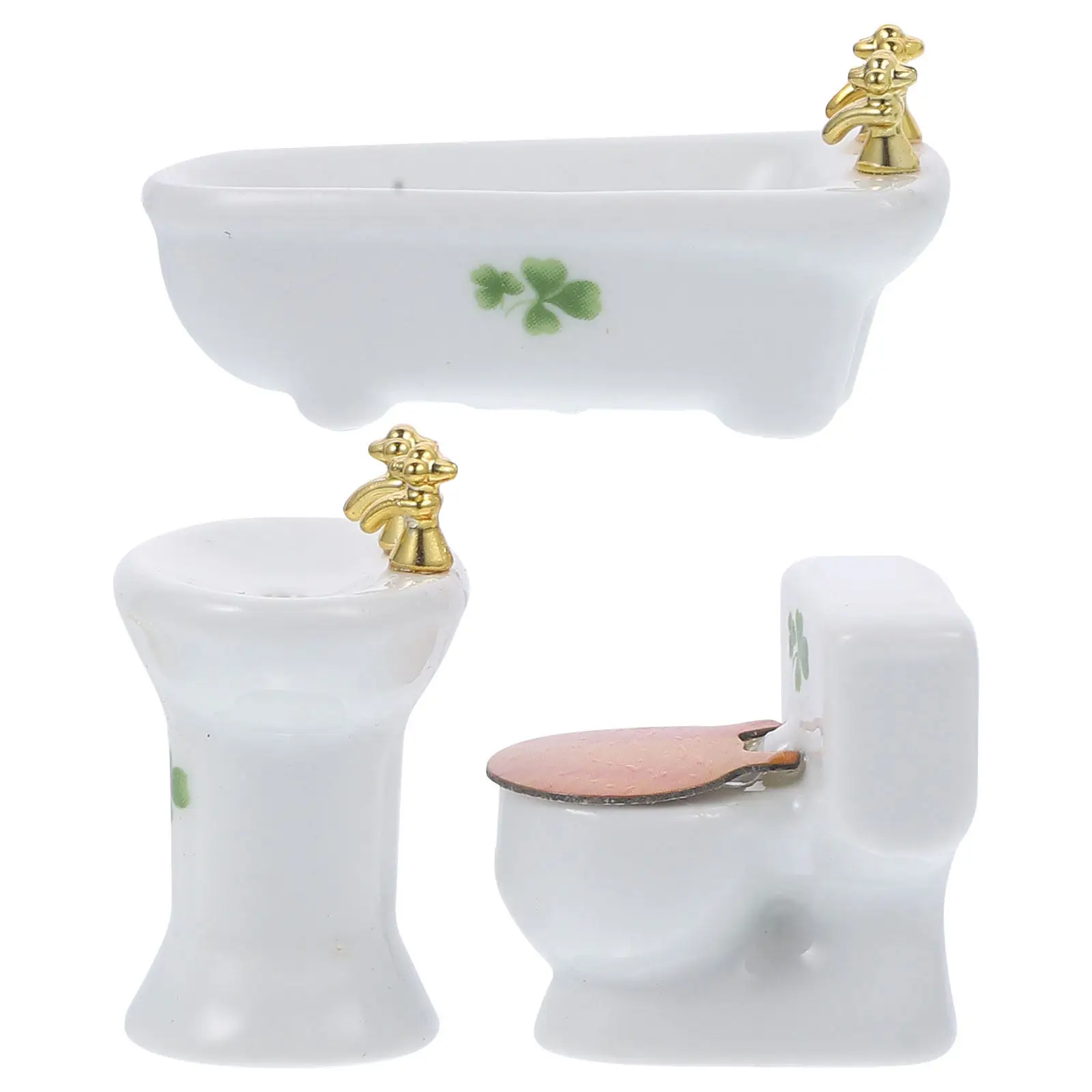 1Set Ceramic Mini Toilet for Dollhouse Bathroom Decoration Tiny Home Miniature Furniture Ornament Mini Shower Room Prop Bathroom
1Set Ceramic Mini Toilet for Dollhouse Bathroom Decoration Tiny Home Miniature Furniture Ornament Mini Shower Room Prop Bathroom