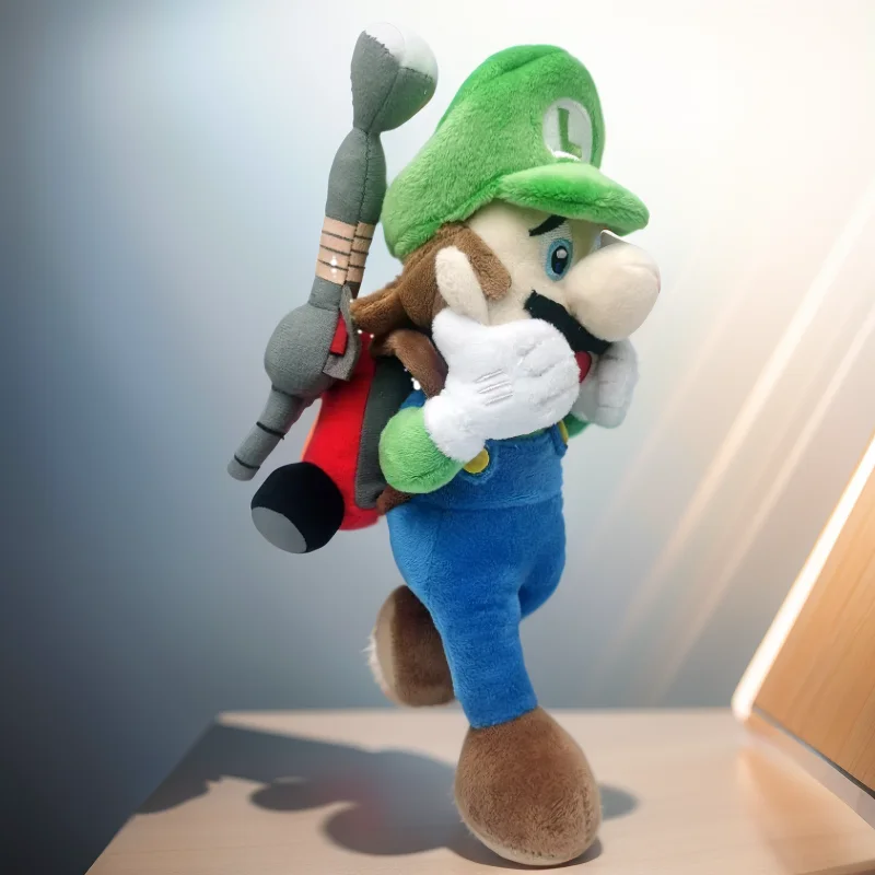 Super Mario Bros. Luigi`s Mansion 9 inches Stuffed Animal , Nintendo 3D worlds Odyssey Wonder Luigi Plush Toy
Super Mario Bros. Luigi`s Mansion 9 inches Stuffed Animal , Nintendo 3D worlds Odyssey Wonder Luigi Plush Toy