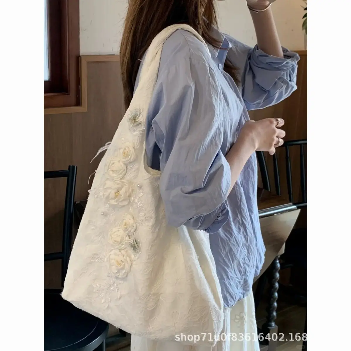 2024 Women Bag Korean Seeet Fashion Canvas High-Capacity Shoulder Bag Handbadg All-match
2024 Women Bag Korean Seeet Fashion Canvas High-Capacity Shoulder Bag Handbadg All-match
