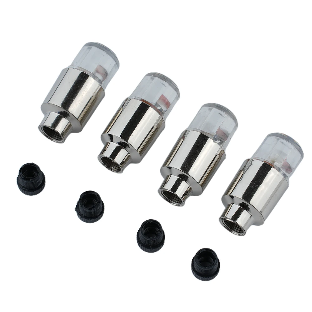 4pcs Car Wheel Lights Tire Tyre Wheel Dust Stem Air Valve Cap Stem LED Light Covers Exterior Accessories For Bike Car Motorcycle
4pcs Car Wheel Lights Tire Tyre Wheel Dust Stem Air Valve Cap Stem LED Light Covers Exterior Accessories For Bike Car Motorcycle