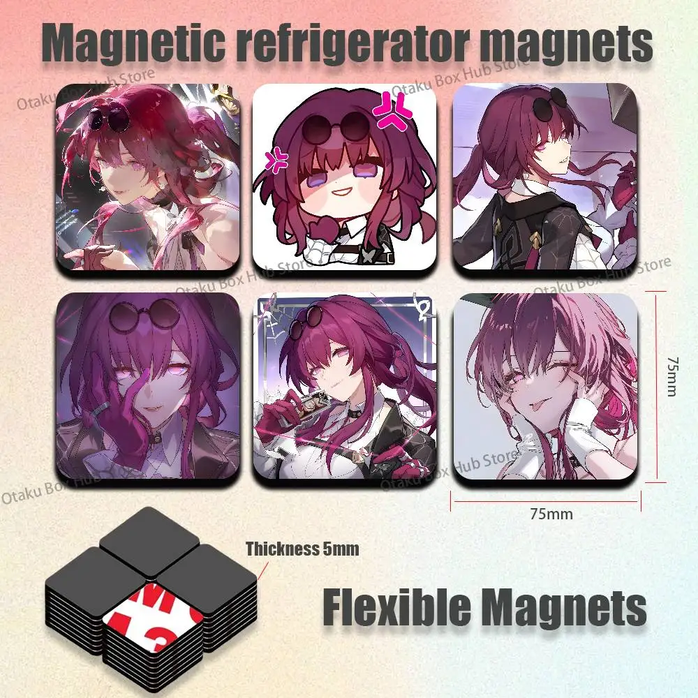 Kafka Stars R-Rail Cute Cartoon Anime Refrigerator Magnets Soft Magnetic Heat Transfer Refrigerator Magnets Gift
Kafka Stars R-Rail Cute Cartoon Anime Refrigerator Magnets Soft Magnetic Heat Transfer Refrigerator Magnets Gift