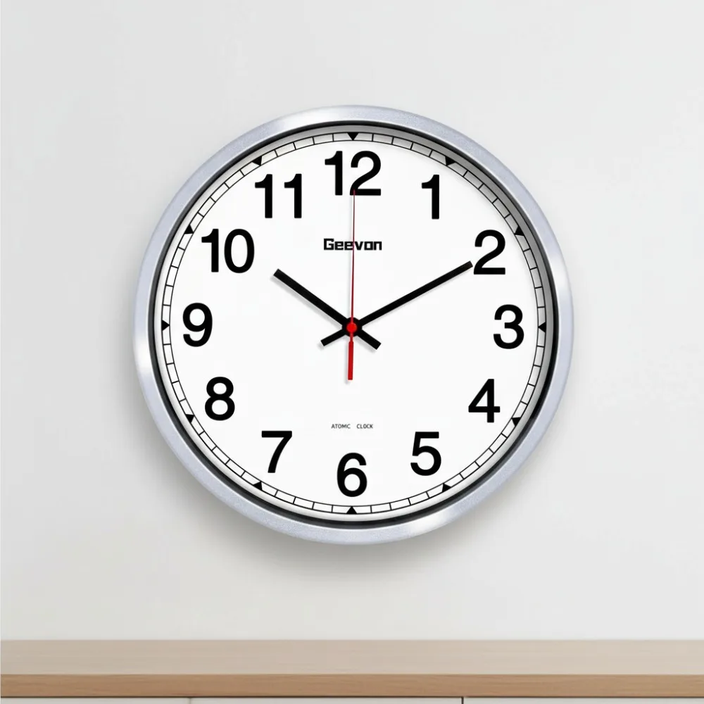 14-дюймовые настенные часы с автоматическим синхронизацией и большими цифрами для кухни/спальни/гостиной (серебро)
14-дюймовые настенные часы с автоматическим синхронизацией и большими цифрами для кухни/спальни/гостиной (серебро)