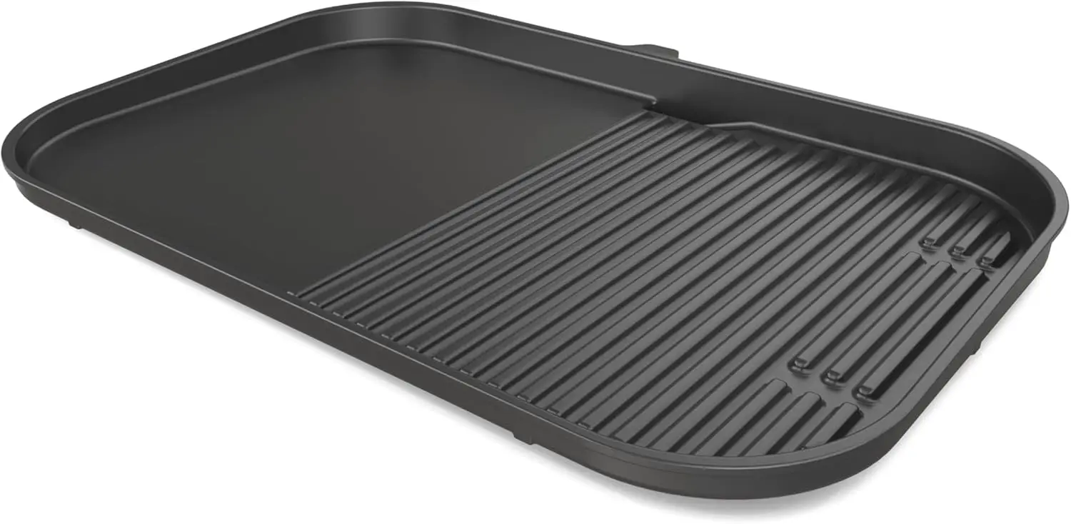 Grill & Griddle Plate, 2-in-1 Ceramic Nonstick for OG800 OG900 Series, 17.87x12.35 Inch, Black
Grill & Griddle Plate, 2-in-1 Ceramic Nonstick for OG800 OG900 Series, 17.87x12.35 Inch, Black