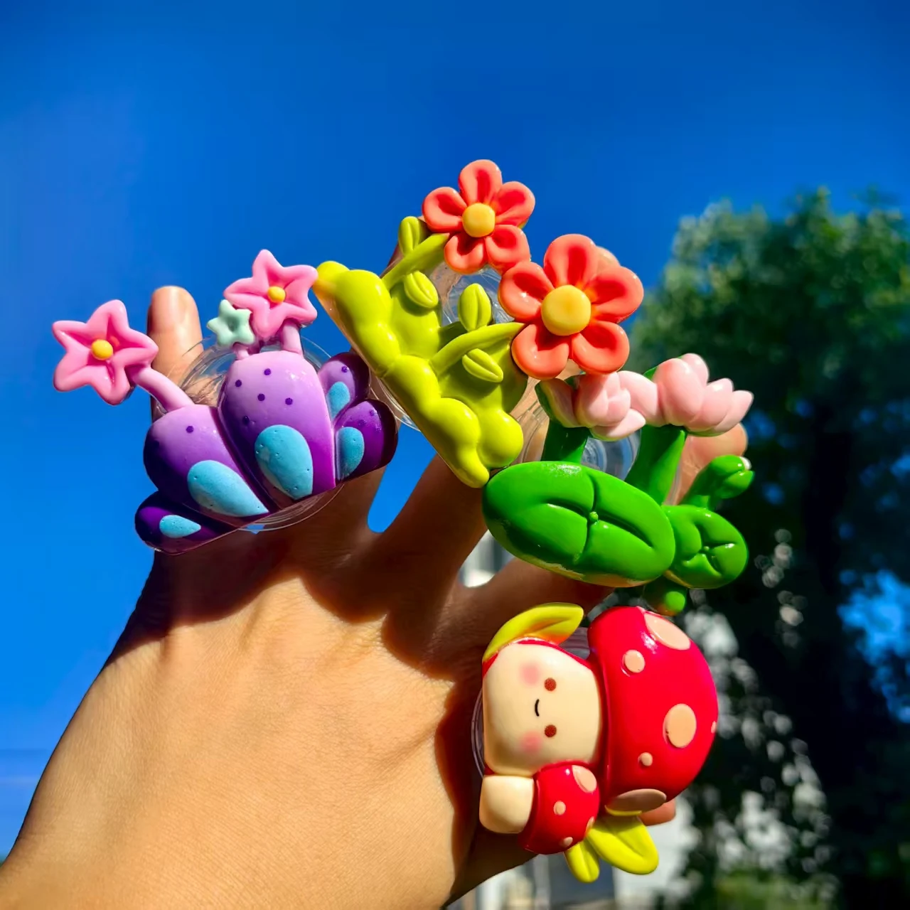 Держатель для мобильного телефона с имитацией цветочного кластера, универсальный Smart Tok, милая грибная подставка для телефона, настольная складная розетка
Держатель для мобильного телефона с имитацией цветочного кластера, универсальный Smart Tok, милая грибная подставка для телефона, настольная складная розетка