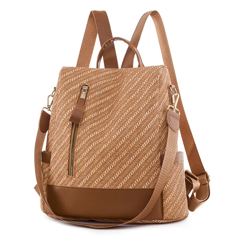 Women's Backpack 2025 New Pu Large Capacity Outdoor Travel Backpack Casual Light Backpack Women's Bag
Women's Backpack 2025 New Pu Large Capacity Outdoor Travel Backpack Casual Light Backpack Women's Bag