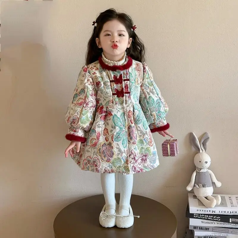 Популярная зимняя куртка на хлопковой подкладке для девочек, утепленное пальто, топы средней длины, кружевная детская теплая кавайная модная новая стильная повседневная одежда
Популярная зимняя куртка на хлопковой подкладке для девочек, утепленное пальто, топы средней длины, кружевная детская теплая кавайная модная новая стильная повседневная одежда