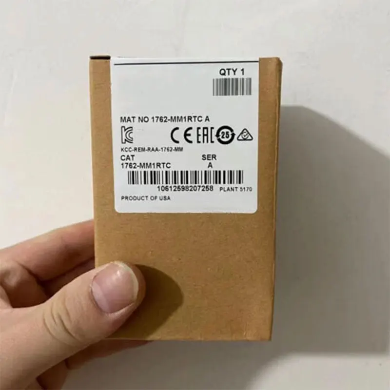 Brand New 1762-MM1 1762-MM1RTC 1762-RTC One Year Warranty
Brand New 1762-MM1 1762-MM1RTC 1762-RTC One Year Warranty 
