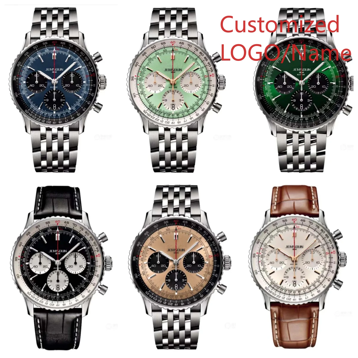 A11 Store Customized Watch Men Watches Classic Multifunction Stainless Steel Automatic Date Watch Business Chronograph Quartz
A11 Store Customized Watch Men Watches Classic Multifunction Stainless Steel Automatic Date Watch Business Chronograph Quartz
