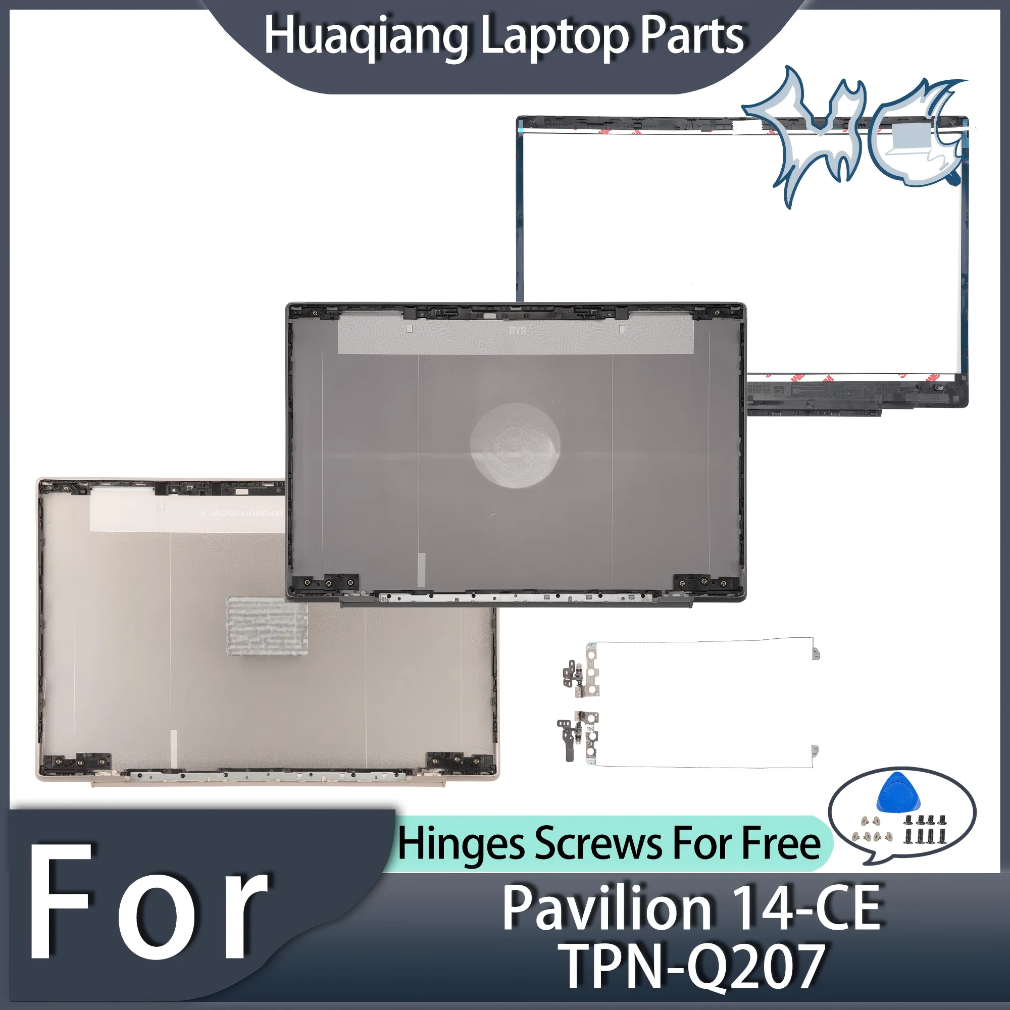 New Laptop Covers For Pavilion 14-CE TPN-Q207 LCD Back Cover Palmrest Bottom Case Notebook Parts Grey/Gold
New Laptop Covers For Pavilion 14-CE TPN-Q207 LCD Back Cover Palmrest Bottom Case Notebook Parts Grey/Gold