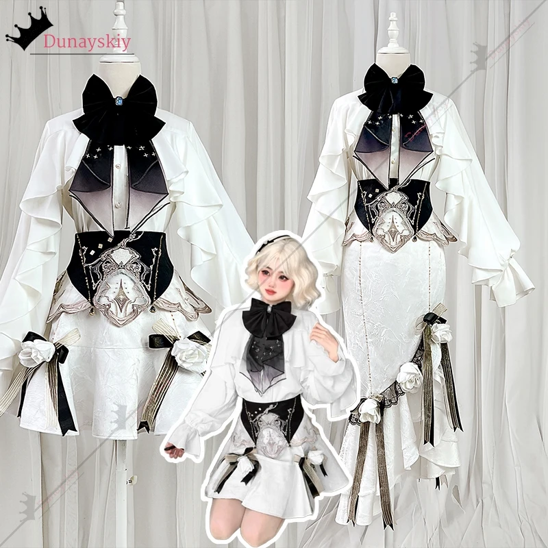 Gothic Lolita Style Cosplay Costume Retro Court Short/Long Women's Dresses Set Summer Girl Lolita Skirt Anime Role-playing Suits
Gothic Lolita Style Cosplay Costume Retro Court Short/Long Women's Dresses Set Summer Girl Lolita Skirt Anime Role-playing Suits