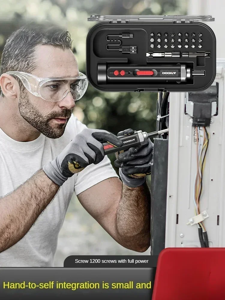 Compact Rechargeable Electric Screwdriver and Mini Electric Drill Combo Set with Automatic Screwdriver Tool for Home
Compact Rechargeable Electric Screwdriver and Mini Electric Drill Combo Set with Automatic Screwdriver Tool for Home