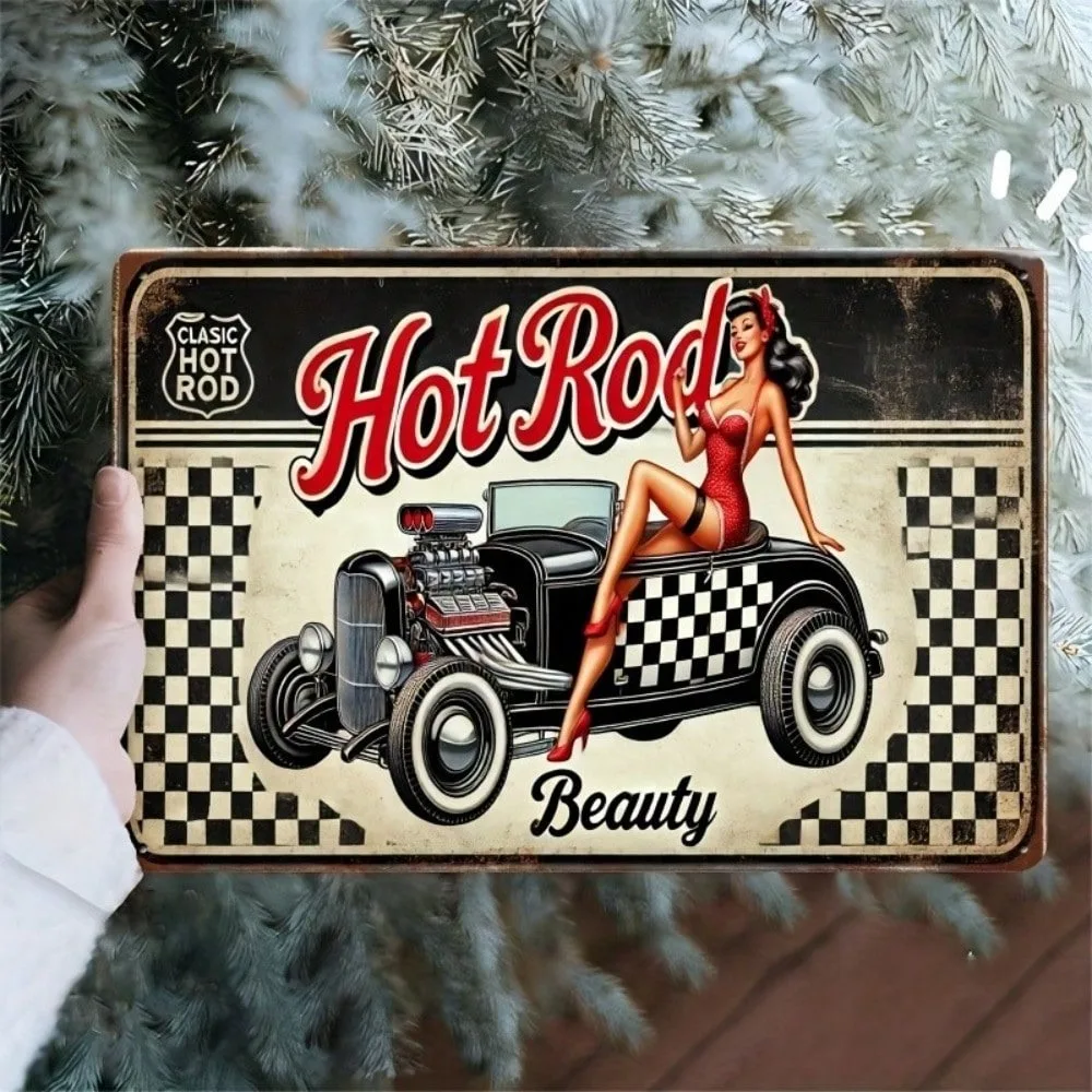 Retro Americana Metal Sign, Vintage Hot Rod Wall Art, Rustic Kitchen Decor, Garage Man Cave Bar Deco, 8x12 Inch Tin Poster Op
Retro Americana Metal Sign, Vintage Hot Rod Wall Art, Rustic Kitchen Decor, Garage Man Cave Bar Deco, 8x12 Inch Tin Poster Op