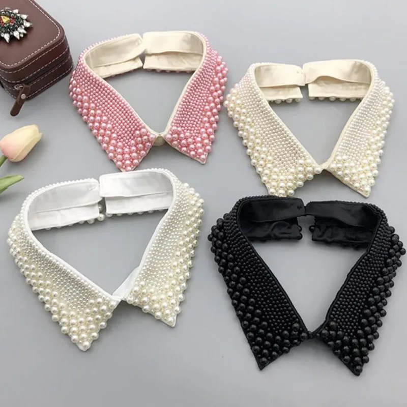 Pearl Fake Collar Lacklace Stand Beads Detachable Collar Fake Women for Party Bride Dress Decorate False Collar Nep Kraagie
Pearl Fake Collar Lacklace Stand Beads Detachable Collar Fake Women for Party Bride Dress Decorate False Collar Nep Kraagie