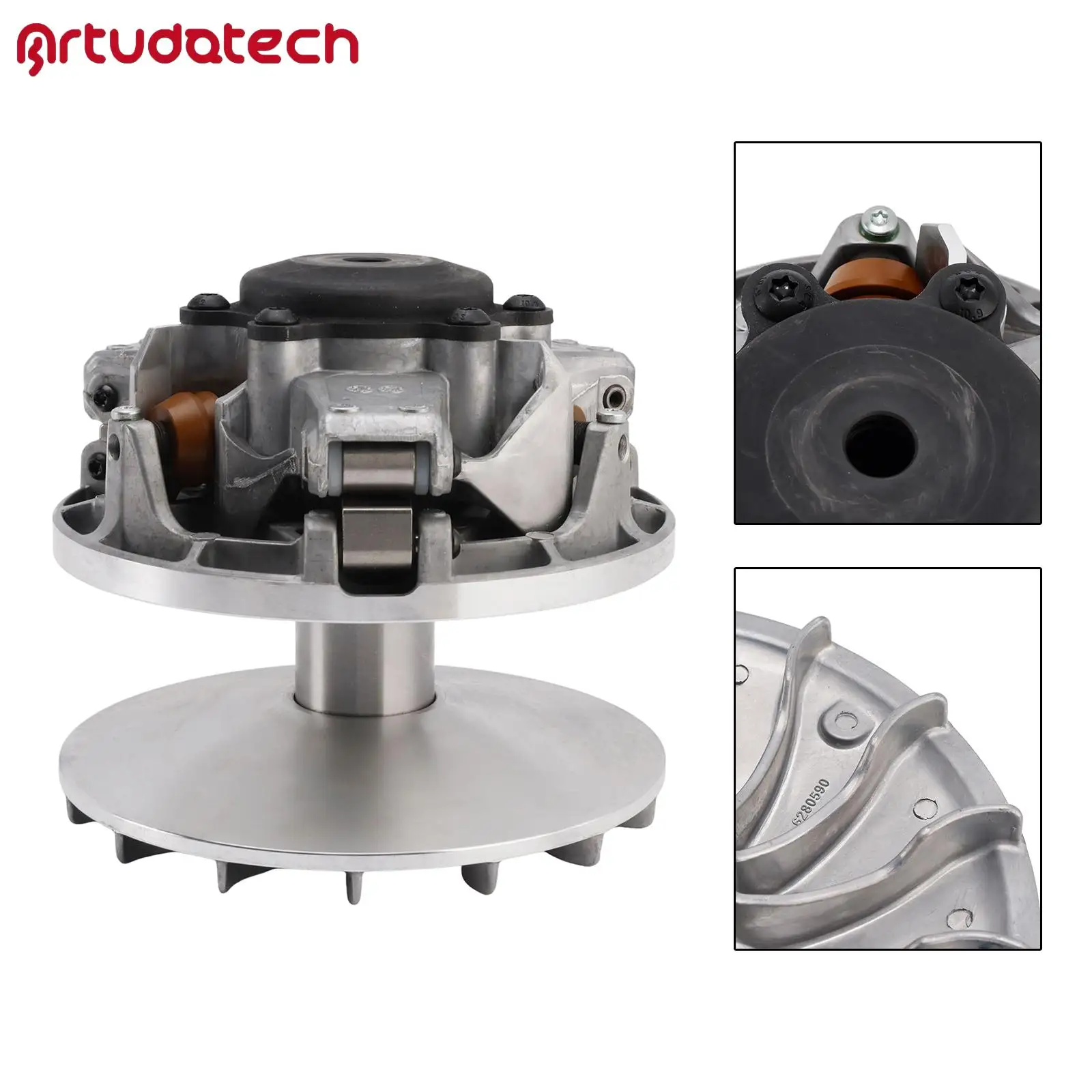 Artudatech Front Clutch Variator Kit 420686870 for Can-Am Maverick Turbo Rs Rr Max Turbo 26
Artudatech Front Clutch Variator Kit 420686870 for Can-Am Maverick Turbo Rs Rr Max Turbo 26