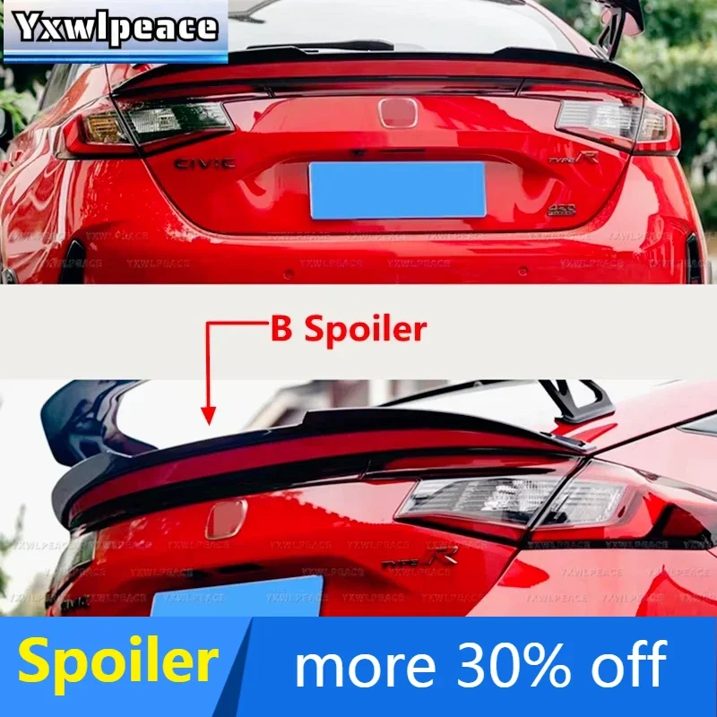 For Honda 11generation Hatchback Civic 2022 2023 2024 ABS Plastic Rear Window Roof Spoiler Trunk Lid Wings Body Kit Accessories
For Honda 11generation Hatchback Civic 2022 2023 2024 ABS Plastic Rear Window Roof Spoiler Trunk Lid Wings Body Kit Accessories