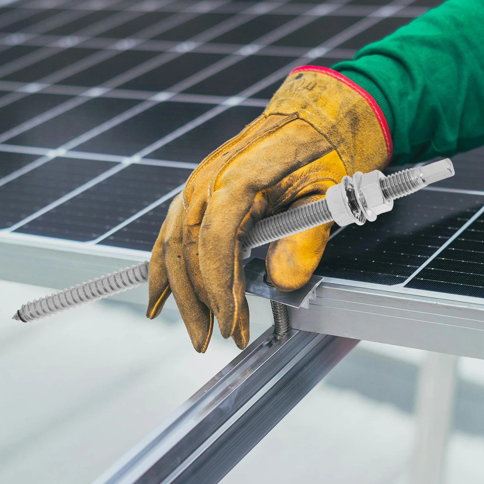 1pc Photovoltaic Bracket Bolts Stainless Steel Hanger Solar Panel Accessories Wood Metal Roof Installation Hardware
1pc Photovoltaic Bracket Bolts Stainless Steel Hanger Solar Panel Accessories Wood Metal Roof Installation Hardware