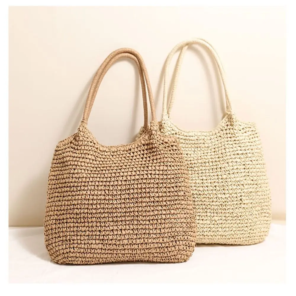 Shoulder Bag Fashion Straw Tote Bag Large Capacity Woven Beach Bag Square Solid Color Casual Shoulder Bag Beach Bag Tote Bag
Shoulder Bag Fashion Straw Tote Bag Large Capacity Woven Beach Bag Square Solid Color Casual Shoulder Bag Beach Bag Tote Bag