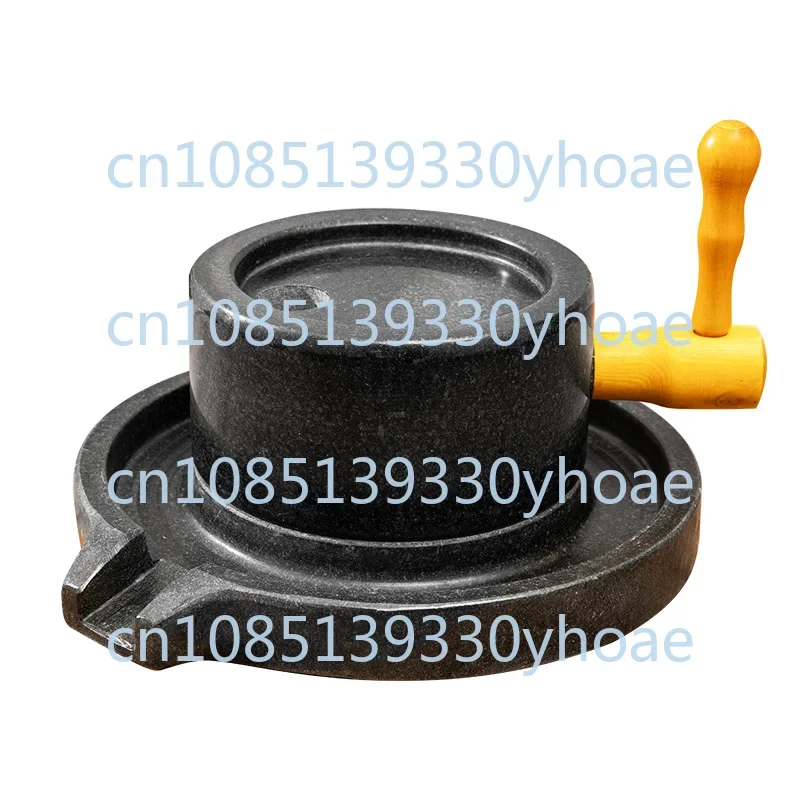 Household Grinding Plate Hand Push Bluestone Old Stone Mill Handmade Rice Noodles Mini Manual Soybean Milk Tofu Maker
Household Grinding Plate Hand Push Bluestone Old Stone Mill Handmade Rice Noodles Mini Manual Soybean Milk Tofu Maker