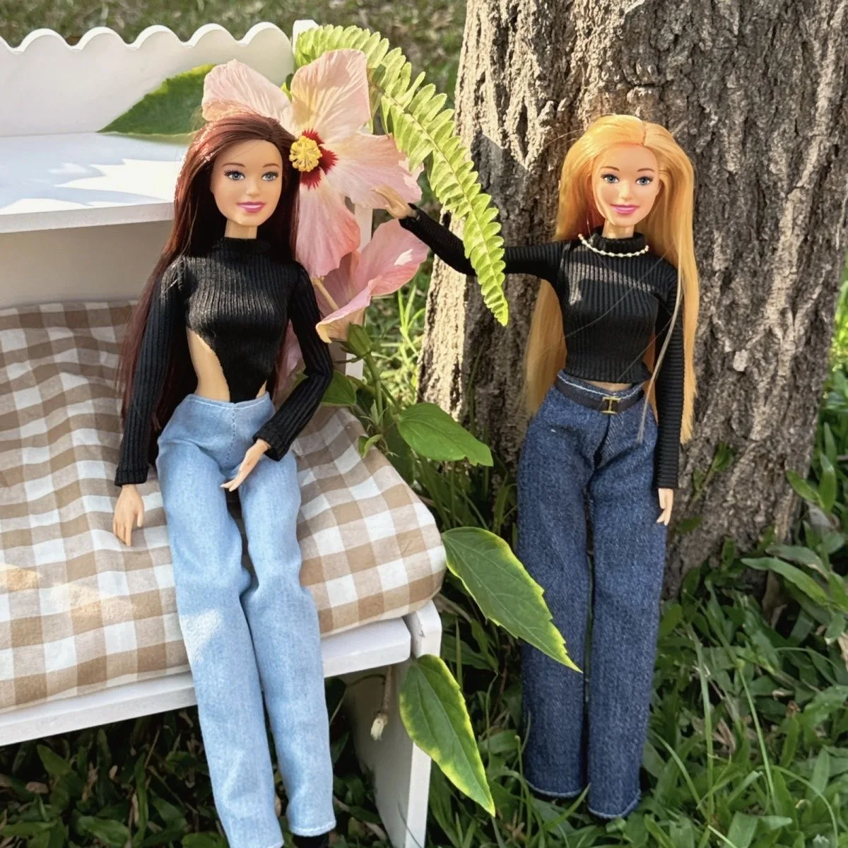 2025 Новая красивая принцесса BABI Doll Toys Модный черный топ + джинсовый комплект одежды 30 см 1/6 BJD Doll Joints Подвижные игрушки для наряда
2025 Новая красивая принцесса BABI Doll Toys Модный черный топ + джинсовый комплект одежды 30 см 1/6 BJD Doll Joints Подвижные игрушки для наряда