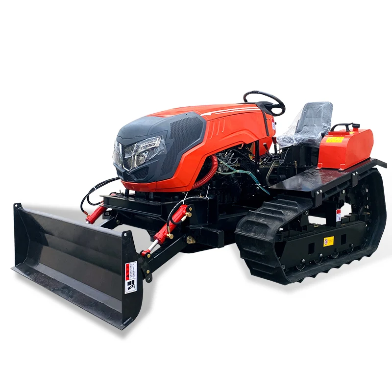 Customized Multifunctional 50 HP Small Agricultural Crawler Tractor Customized Diesel Rotary Tiller
Customized Multifunctional 50 HP Small Agricultural Crawler Tractor Customized Diesel Rotary Tiller