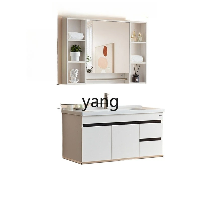 LTT solid wood bathroom cabinet combination cream wind intelligent light luxury bathroom washstand
LTT solid wood bathroom cabinet combination cream wind intelligent light luxury bathroom washstand
