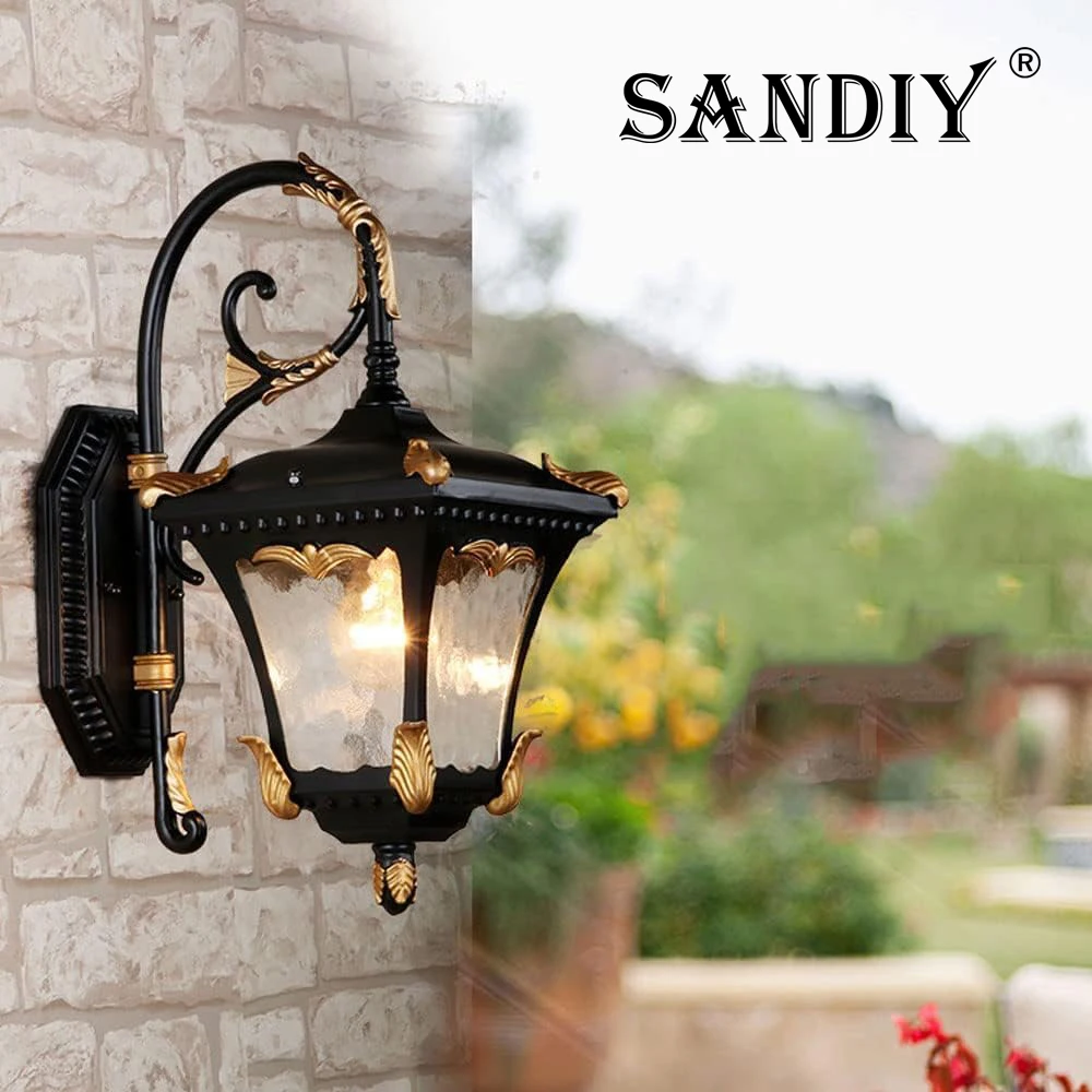 SANDIY Outdoor Wall Lamp Retro Porch Light Wall Mount House Exterior Lighting Fixture Vintage Balcony Yard Patio Terrace Sconces
SANDIY Outdoor Wall Lamp Retro Porch Light Wall Mount House Exterior Lighting Fixture Vintage Balcony Yard Patio Terrace Sconces