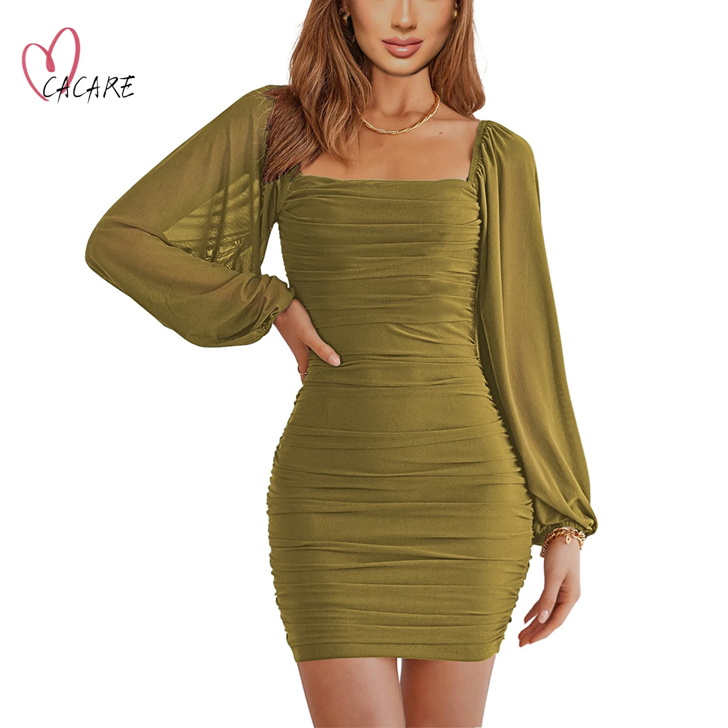 2024 Sexy Mesh Slimming Short Dress Women traf Holiday Dress Female Long Sleeves Summer Party Dresses Woman Clothing robe 0149
2024 Sexy Mesh Slimming Short Dress Women traf Holiday Dress Female Long Sleeves Summer Party Dresses Woman Clothing robe 0149
