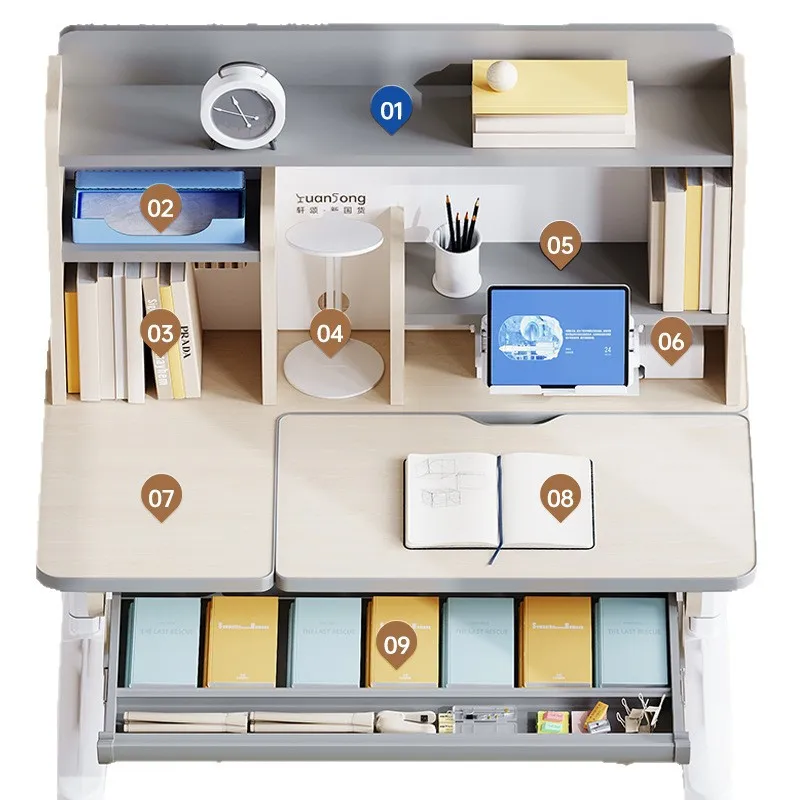 Детский учебный стол и набор стульев, учащиеся начальной и средней школы и дети старшего возраста, пишут можно поднимать и опускать.
Детский учебный стол и набор стульев, учащиеся начальной и средней школы и дети старшего возраста, пишут можно поднимать и опускать.