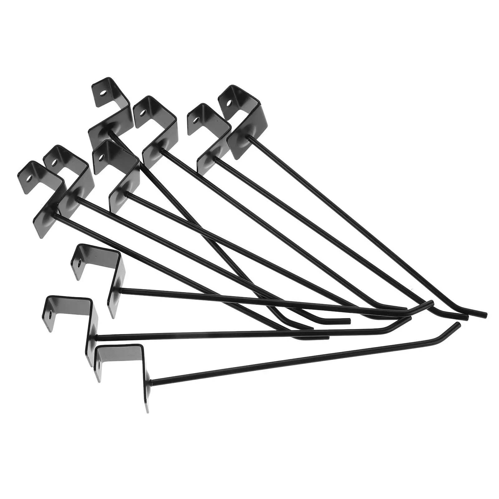 10pcs Hooks Heavy Duty Metal Display for Supermarket Shelf Home Storage Hook Showcased
10pcs Hooks Heavy Duty Metal Display for Supermarket Shelf Home Storage Hook Showcased