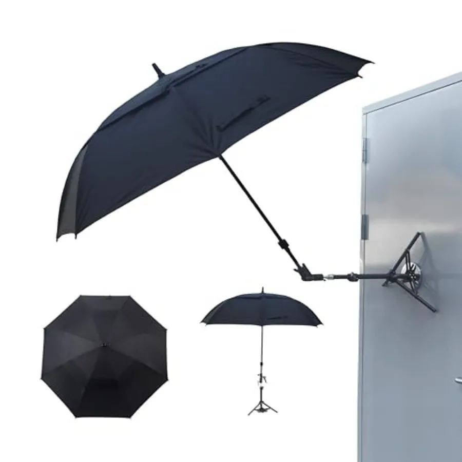 60'' HVAC Umbrella with Magnetic Base, Height Adjustable, Rotate in Any Direction, Outdoor Work Umbrella to Keep the Work Cool
60'' HVAC Umbrella with Magnetic Base, Height Adjustable, Rotate in Any Direction, Outdoor Work Umbrella to Keep the Work Cool