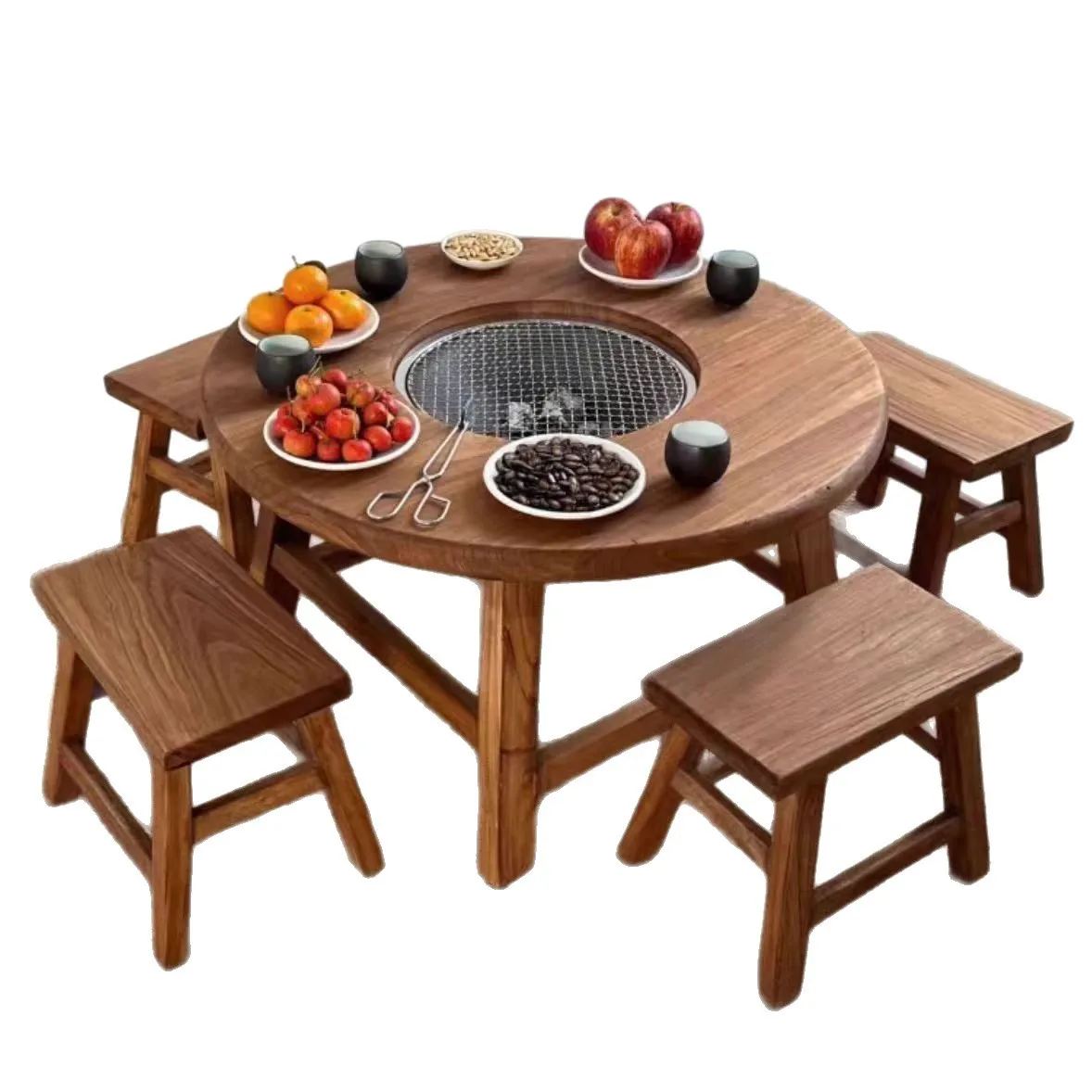 Old elm, hearth table, solid wood, retro, balcony, making tea
Old elm, hearth table, solid wood, retro, balcony, making tea