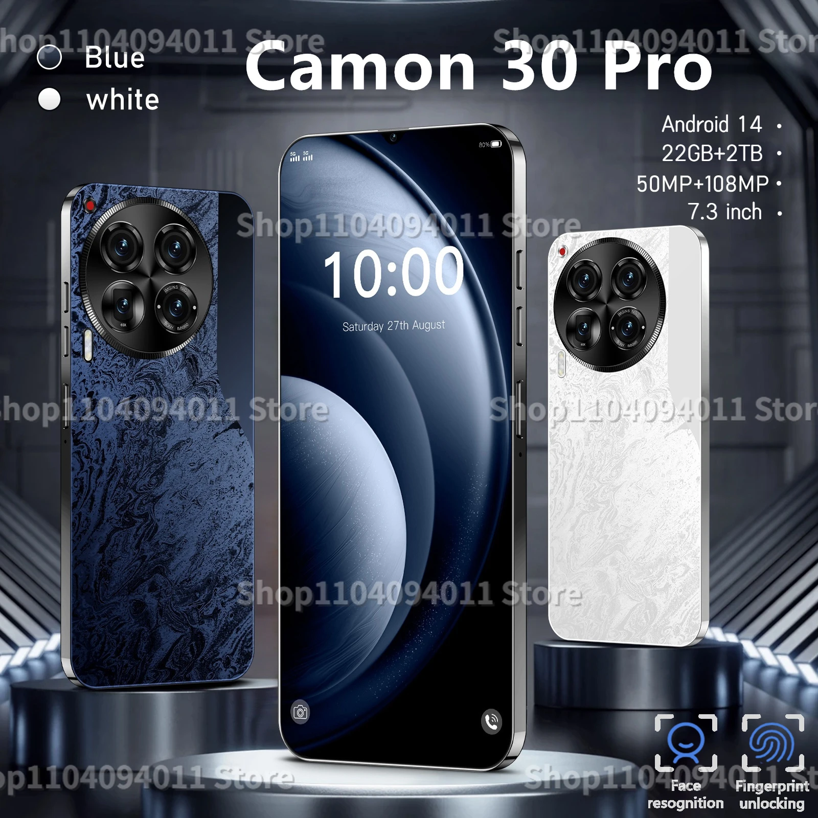 Camon 30 Pro смартфон, экран 6,8 дюймов, Android, двойная Sim-карта, 6800 мАч, 16 ГБ + 1 ТБ
Camon 30 Pro смартфон, экран 6,8 дюймов, Android, двойная Sim-карта, 6800 мАч, 16 ГБ + 1 ТБ