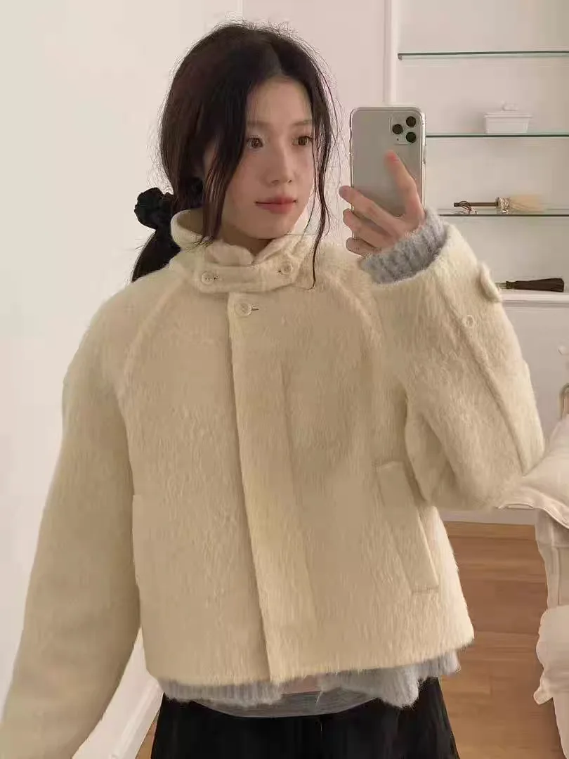 Winter New Arrival ort Sle Women's Woolen Coat Korean Elegance 2025 Dongdaemun ERME SuLi Camel Hair Suit Jaet
Winter New Arrival ort Sle Women's Woolen Coat Korean Elegance 2025 Dongdaemun ERME SuLi Camel Hair Suit Jaet