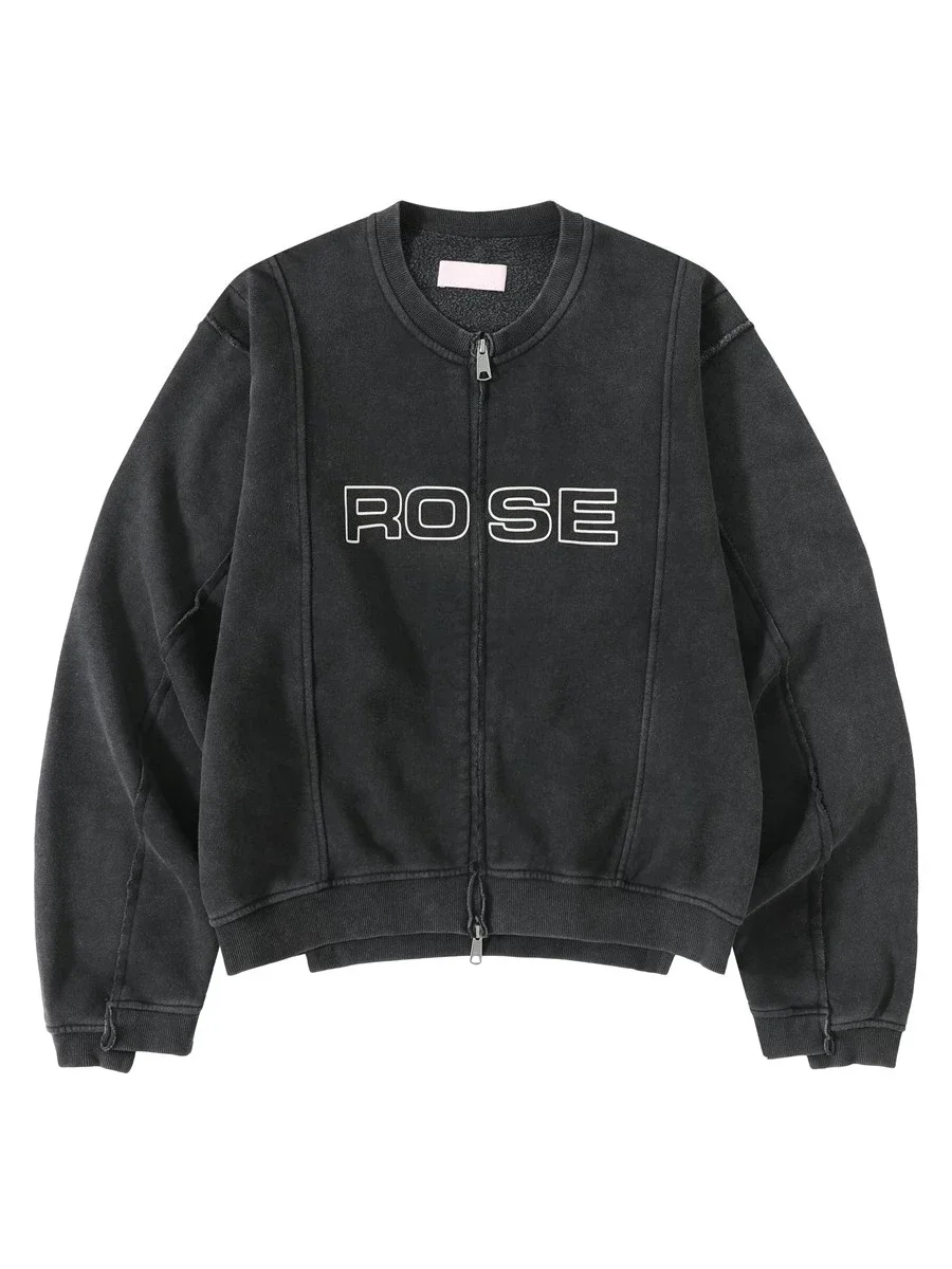 Mart Washed Old Deconstructed Zip Sweater Jacket 25FW
Mart Washed Old Deconstructed Zip Sweater Jacket 25FW