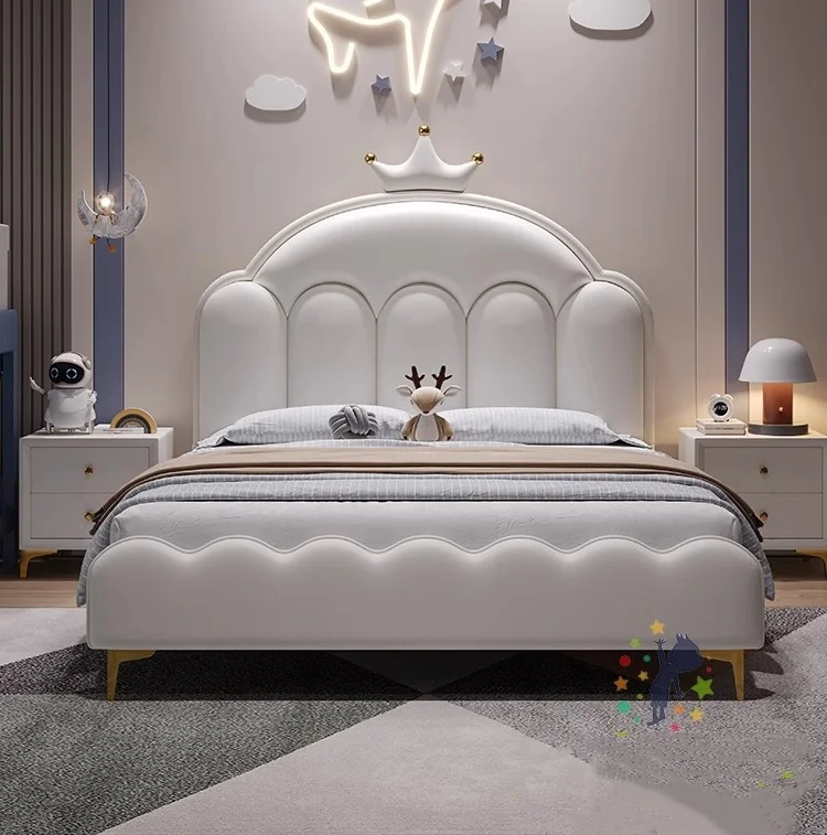 !@Hot Children's Modern Bedroom Furniture Single Kid Solid Wood Boys Bed Crown Girls Artificial Leather Beds Feature Full Sizes
!@Hot Children's Modern Bedroom Furniture Single Kid Solid Wood Boys Bed Crown Girls Artificial Leather Beds Feature Full Sizes