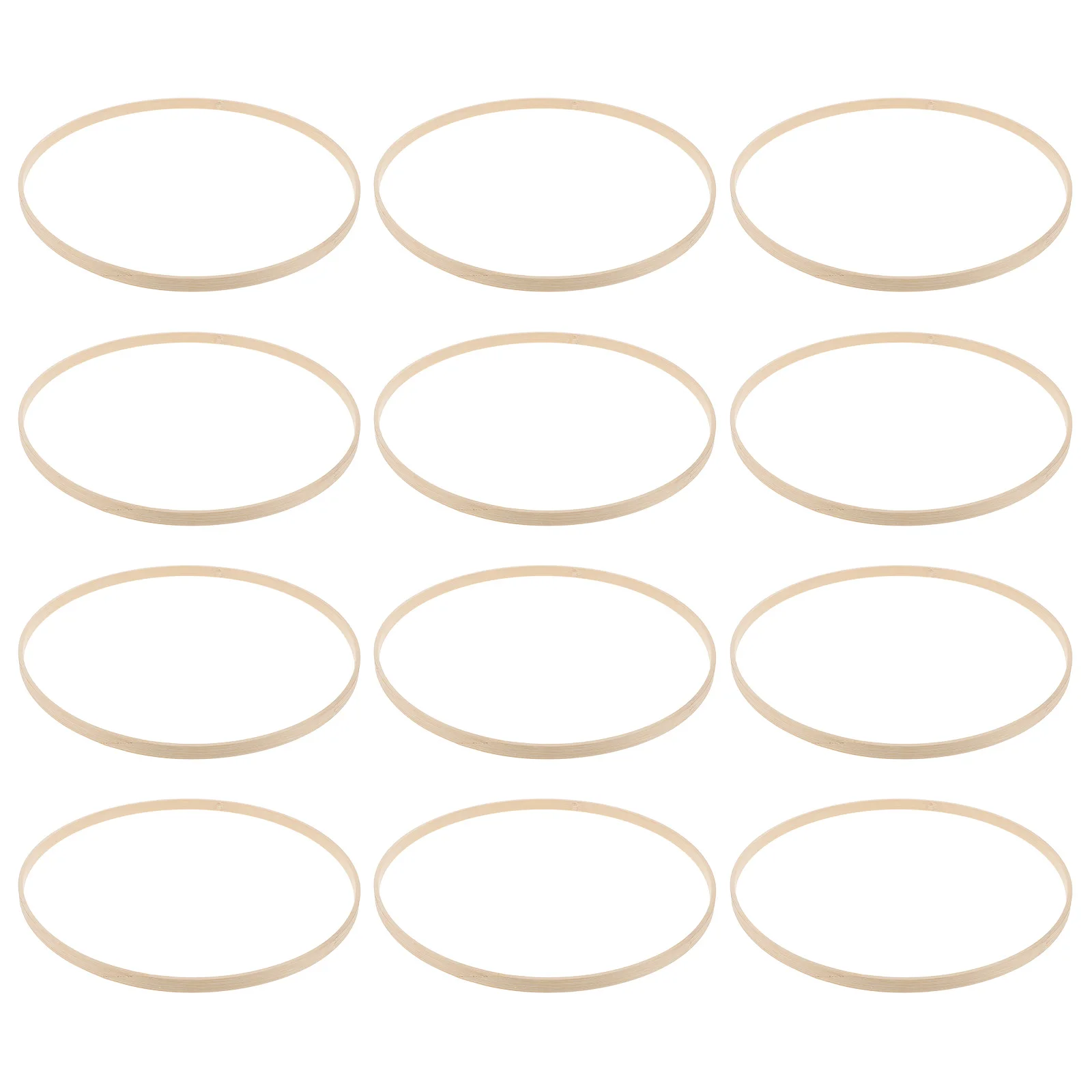 12pcs Bamboo Circle Accessories Craft Rings for Dream Catchers Decor Windchime Wreath Mandalas Embroidery Framing
12pcs Bamboo Circle Accessories Craft Rings for Dream Catchers Decor Windchime Wreath Mandalas Embroidery Framing