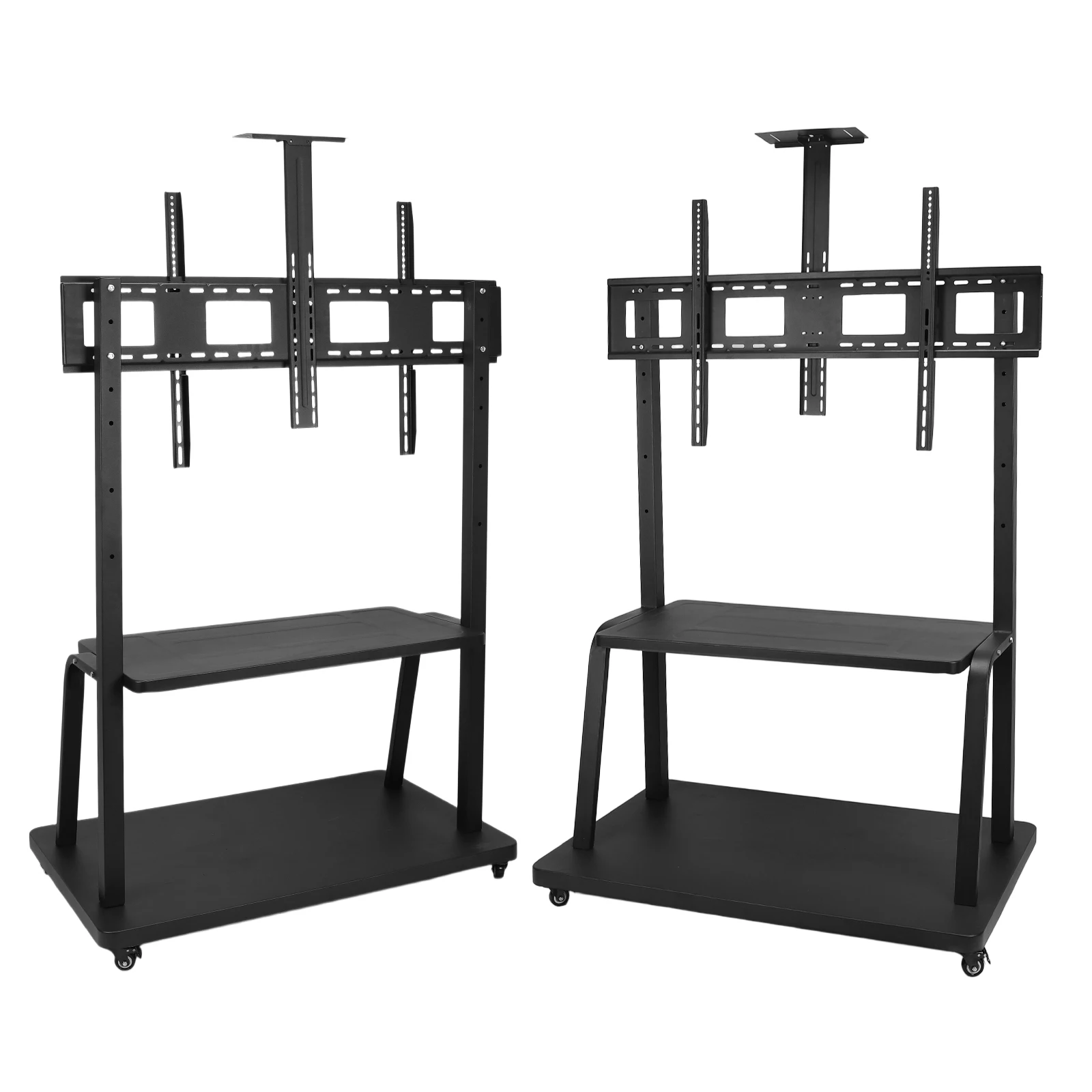 Mobile TV Stand with Wheels & Laptop Shelf for 50 To 200 Inch Screens Moving TV Stand Max Load Up To 660-Pound Height Adjustable
Mobile TV Stand with Wheels & Laptop Shelf for 50 To 200 Inch Screens Moving TV Stand Max Load Up To 660-Pound Height Adjustable