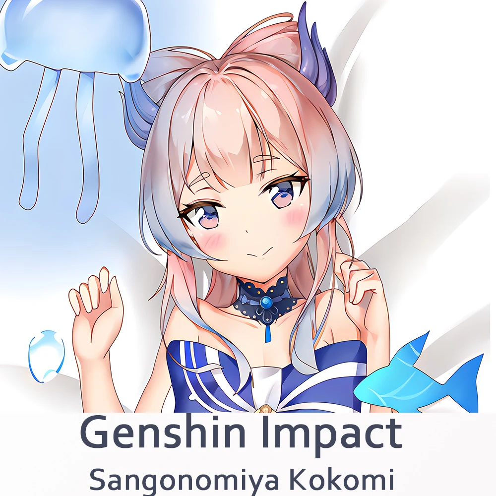 Чехол для постельного белья Genshin Impact Sangonomiya Kokomi Dakimakura
Чехол для постельного белья Genshin Impact Sangonomiya Kokomi Dakimakura