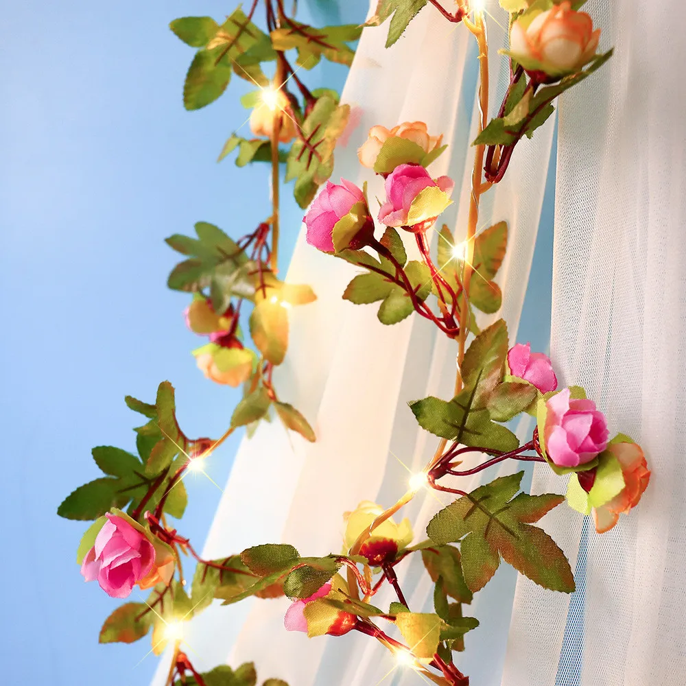 2/5M Battery Powered Pink Rose Light Leaf Wall Leaves for Room Garden Wedding Birthday Wall Yard Fence Wall Decoration
2/5M Battery Powered Pink Rose Light Leaf Wall Leaves for Room Garden Wedding Birthday Wall Yard Fence Wall Decoration