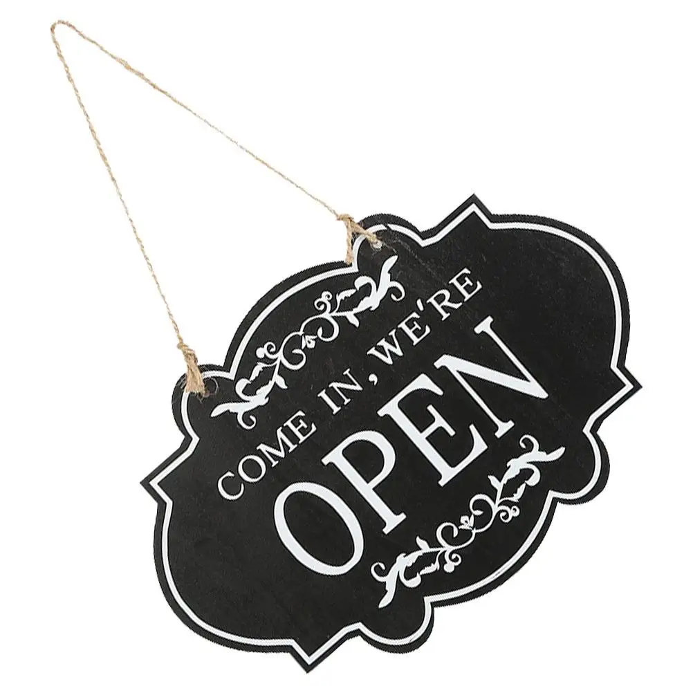 Wooden Open Closed Sign Double Sided Door Hanging Business Signage Store Cafe Vintage Decor Material Suitable
Wooden Open Closed Sign Double Sided Door Hanging Business Signage Store Cafe Vintage Decor Material Suitable