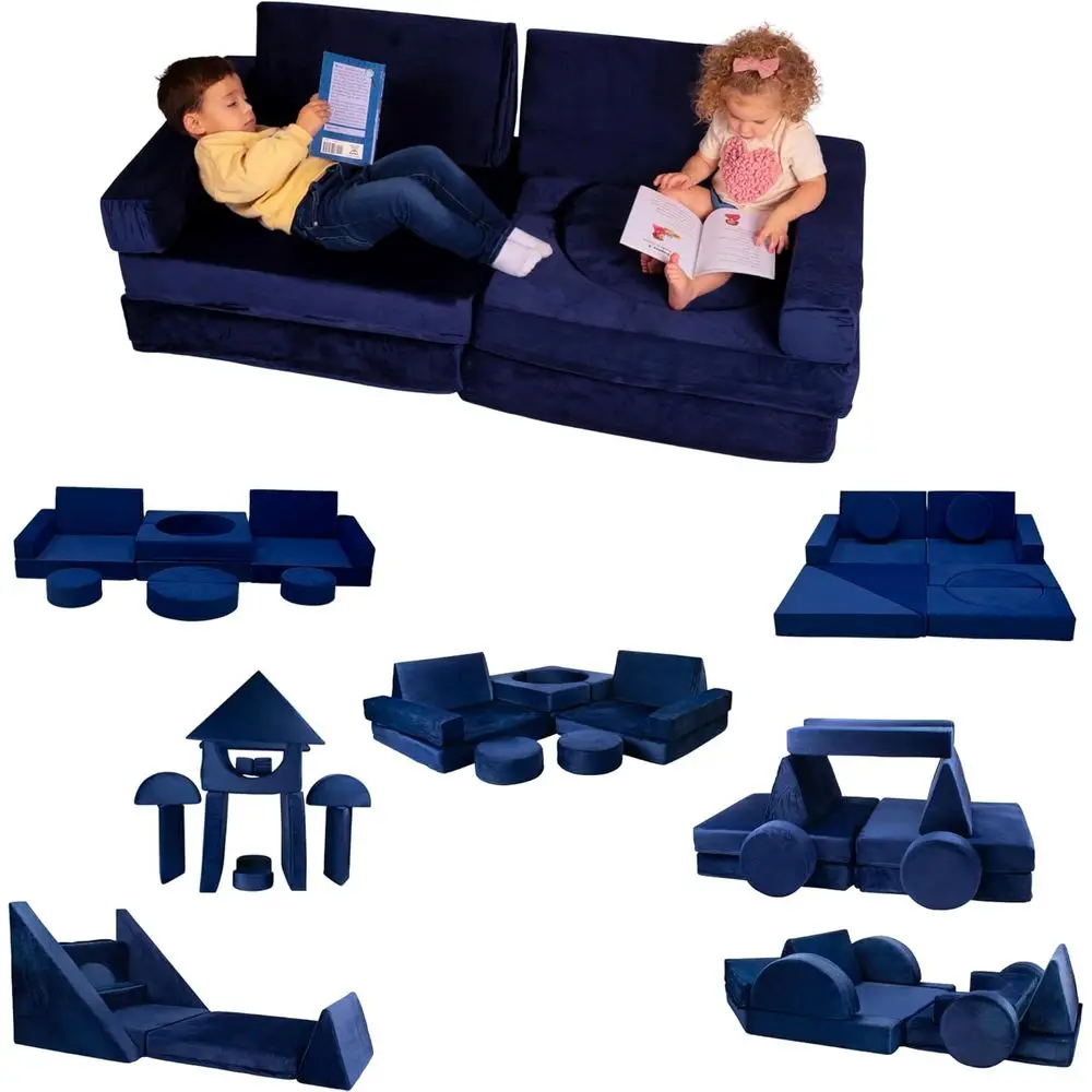 Children's Play Couch Set - 14 Piece Sensory Room Furniture for Toddlers and Kids
Children's Play Couch Set - 14 Piece Sensory Room Furniture for Toddlers and Kids