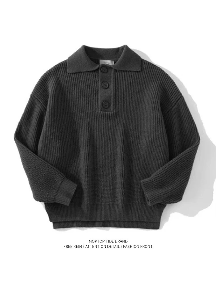 Commute Comfortable Thickened Collar Loose Men's Sweater Winter Warm Knitted Youth Casual Style Full Sleeve round Neck
Commute Comfortable Thickened Collar Loose Men's Sweater Winter Warm Knitted Youth Casual Style Full Sleeve round Neck