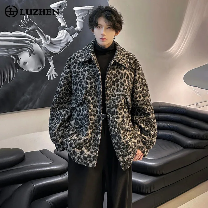 LUZHEN Male Leopard 2025 Brushed New Print High Quality Jacket Elegant Handsome Casual Men's Coat Korean Trendy Clothes JY5743
LUZHEN Male Leopard 2025 Brushed New Print High Quality Jacket Elegant Handsome Casual Men's Coat Korean Trendy Clothes JY5743